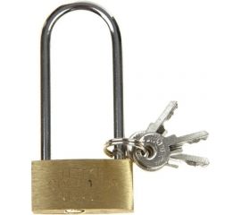 Навесной замок ТУНДРА тип 1, 32x70 мм, 3 ключа 754868 