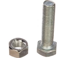 Болт с ш/г полная резьба Качественный КРЕПЕЖ набор DIN 933 12х50 10 шт 0301079 КЧ 