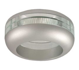 Алюминиевый светильник Светкомплект AG 653 WH с декоративным стеклом AG653AL/CL 