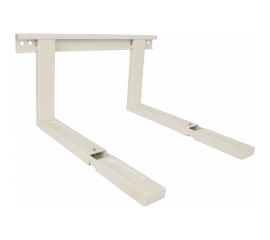 Настенный кронштейн для СВЧ Eurokitchen вылет 385-535 мм, максимальная нагрузка 35 кг, белый MW101W 