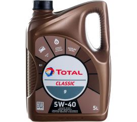 Масло для 4-х тактных двигателей TOTAL CLASSIC 9 5W40, 5л 213696 