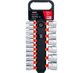 Набор торцевых ударных головок (18 шт; 8-32 мм; 1/2 DR) Gigant G-11324 