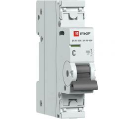 Автоматический выключатель EKF 1P 10А (C) 6кА ВА 47-63N PROxima M636110C 