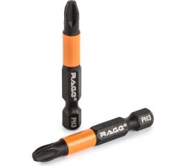 Биты магнитные PH3, 50 мм, 2 шт, S2 rage by VIRA 554156 