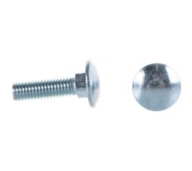 Мебельные болты МТК DIN 603 оцинк. 1 кг (примерно 60 шт) 8,0 x 30 114860 