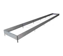 Готовая грядка Delta-Park GX 0.70х5.7 м, серебристая 30020GX_70560Zn 
