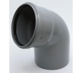 Отвод Flextron D 110 мм 67 градусов для внутренней канализации 148007 