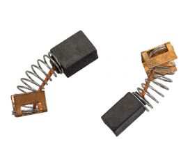 Комплект угольных щеток для электроинструмента Hammer (пружина, пятак-уши), 6x9х11 мм, 2 шт COFRA SDH-34629 