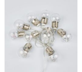 Светодиодная гирлянда на батарейках Uniel Лампочки ретро ULD-S1800-010/STB/3AA WARM WHITE, IP20 UL-00008425 