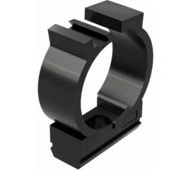 Держатель с фиксатором для труб Greenel D16 мм, черный, 100 шт. GE50180-05 