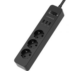 Сетевой фильтр Harper UCH-325 Black H00003419 