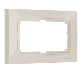 Рамка для двойной розетки WERKEL W0082003 Snabb basic слоновая кость a051293 