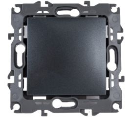 Выключатель ЭРА 12-1101-12 10АХ-250В, IP20, 12, графит Б0019276 