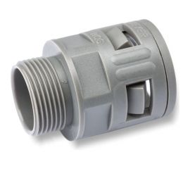 Муфта для гофрированных труб Weyer WQG-P11G/AD15.8 - коннектор прямой, нар. PG11 WE0206500 