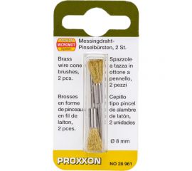 Щетка-кисточка латунная (2 шт; 8 мм) Proxxon PR- 28961 