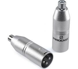 Переходник-адаптер PROCAST cable A-XLRm/RCAf XLR m/RCA f НФ-00000426 
