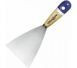 Шпатель Управдом нержавеющий 40 мм, с деревянной ручкой, 053121-040 4100001496 