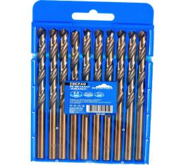 Сверло по металлу (10 шт; 8 мм; Р6М5К5) vertextools 515-08 