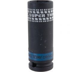 Головка торцевая ударная глубокая тонкостенная 1/2"", 22 мм KING TONY 441522M 