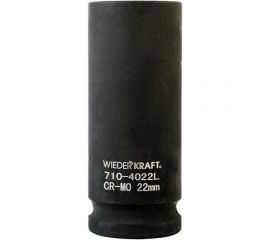 Головка торцевая ударная глубокая 6-гранная (22 мм; 1/2DR) WIEDERKRAFT WDK-710-4022L 