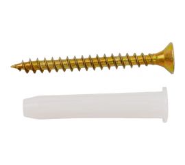 Набор белый дюбель VIPкрепеж 50 шт. 31560 VIP 