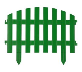 Декоративный забор GRINDA 28х300 см, зеленый 422203-G 