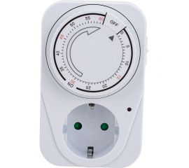 Механический таймер GoPower Timix 08 16A 3600W 1ч/1мин (1/12/48) 00-00019843 