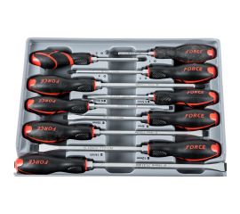 Набор усиленных отверток 10 предметов FORCE 2109 