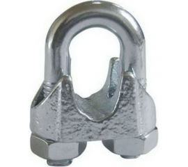 Зажим для стальных канатов vipкрепеж оцинкованный, 3 мм, 2 шт. 17802 VIP 