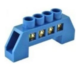 Нулевая шина TDM в изоляторе, 8х12мм, 4 группы, SQ0801-0021 