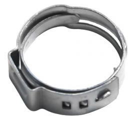 Ушковый хомут OETIKER 16,6-19,8 мм, ширина 7 мм, нерж. сталь, Швейцария, 10 шт. 16702498 