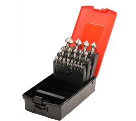 Набор зенковок (17 шт; 4.3-25 мм; HSS-G; 90 градусов) Ruko 102155RO 