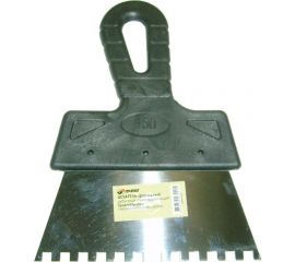 Зубчатый шпатель SKRAB 6х6 150мм, нержавейка 27221 