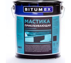 Битумная мастика Битумекс герметизирующая и приклеивающая МБП-012 