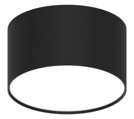 Накладной светильник со светодиодами FERON 20W, 1400Lm, черный (4000К), AL200 Simple matte, 48077 