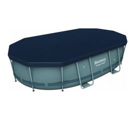 Тент для овальных каркасных бассейнов Bestway 427х250х100 см, ПВХ 58425 BW 008890 