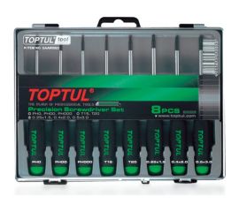 Набор отверток для электроники TOPTUL 8 предметов GAAW0803 