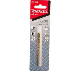 Сверло по металлу HSS-TiN (5х86 мм) Makita D-64082 