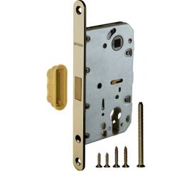 Межкомнатный замок под цилиндр Fuaro MAGNET M85C-50 AB бронза new plate 42785 