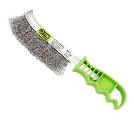 ??еталлическая строительная щетка On с пластиковой ручкой, проволока из нержавеющей стали 20-11-000 