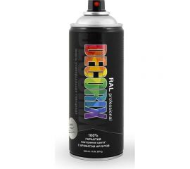 Аэрозольная эмаль Decorix RAL PROFESSIONAL (глянцевая; телегрей 4 RAL 7047; 520 мл) 0138-7047 DX 