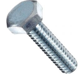 Болт с полной резьбой МЕТАЛЛСЕРВИС м10x20, din 933, цинк, 1 кг, пакет мс 1245614 