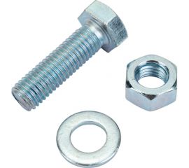 Болт с ш/г полная резьба Качественный КРЕПЕЖ НАБОР DIN 933 12х40 10 шт 0301077 КЧ 