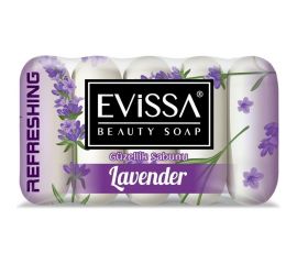Туалетное мыло EVISSА ecopack 5x55 гр., лаванда М2861 