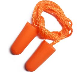 Одноразовые беруши Ампаро Комфорт плюс, со шнурком, 200 шт, 100 пар 1484859 