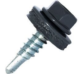 Самосверлящий винт HARDWEX ТМ HWX7-W-P9-5.5x19 мм, св.№3, RAL 7024, 250 шт. 5190000023682 