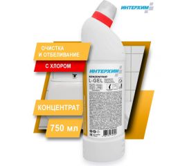 Гель-концентрат универсального средства очистки с активным хлором ИНТЕРХИМ Konzentrat L - Gel 0.75 kn00407 