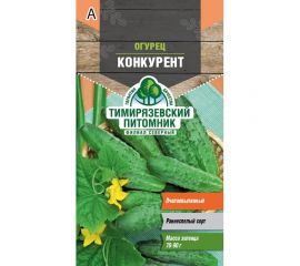 Семена Тимирязевский Питомник огурец Конкурент раннеспелые, 0.3 г Of000095541 