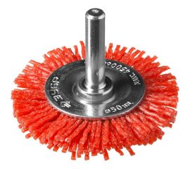 Щетка дисковая (50 мм; нейлоновая проволока с абразивным покрытием) для дрели ЗУБР 35161-050_z02 