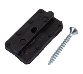 Монтажная клипса для доски Eno с саморезом, черная, 50 шт. 4657783910109 